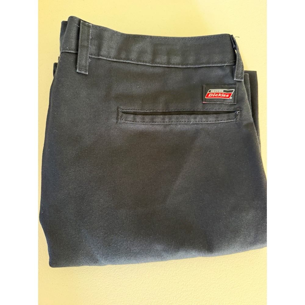 Dickies 874 Original Fit Work Pants Mens 34x28 Black Straight Leg Chino Skater